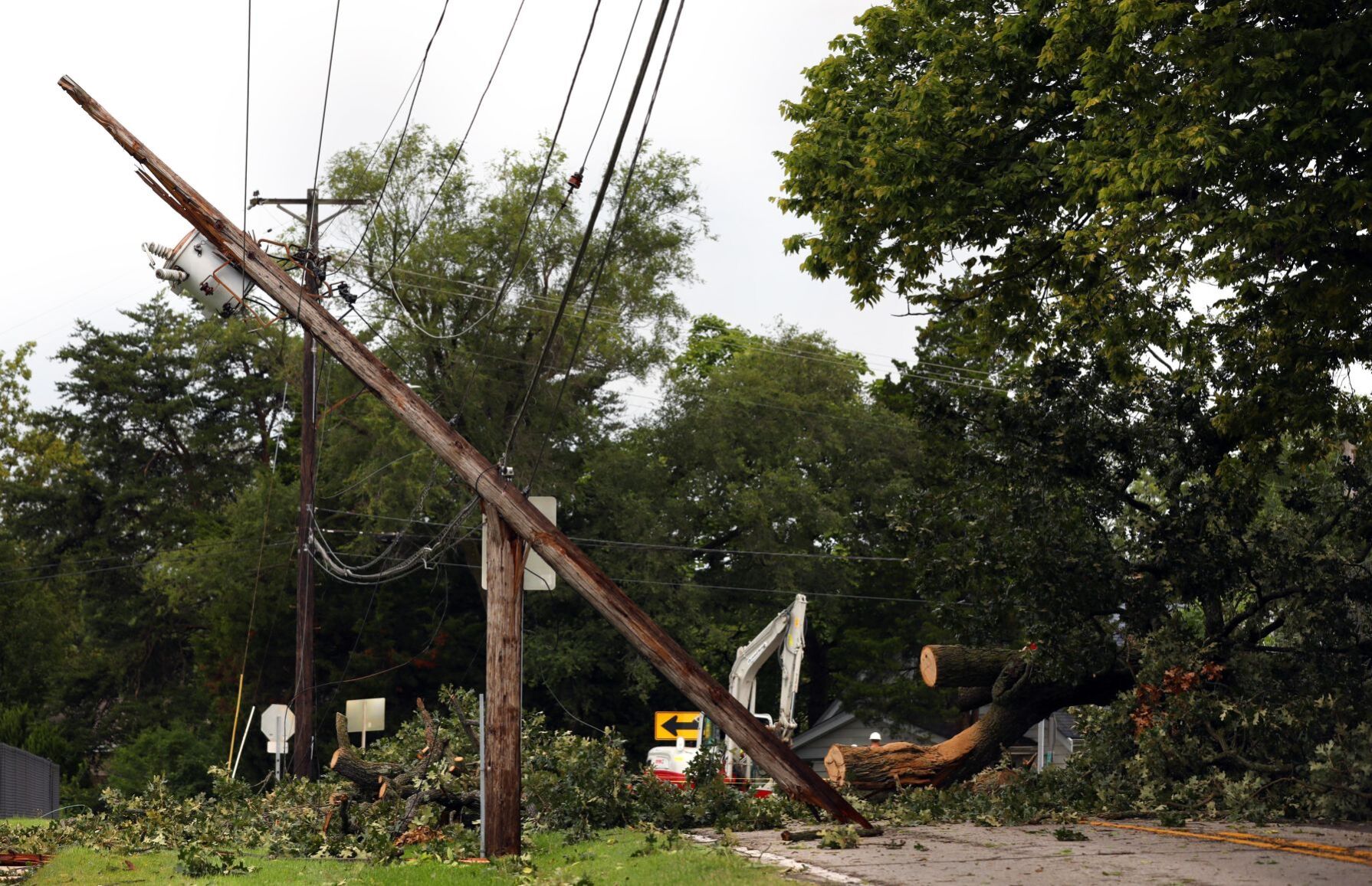 Storms leave many without power